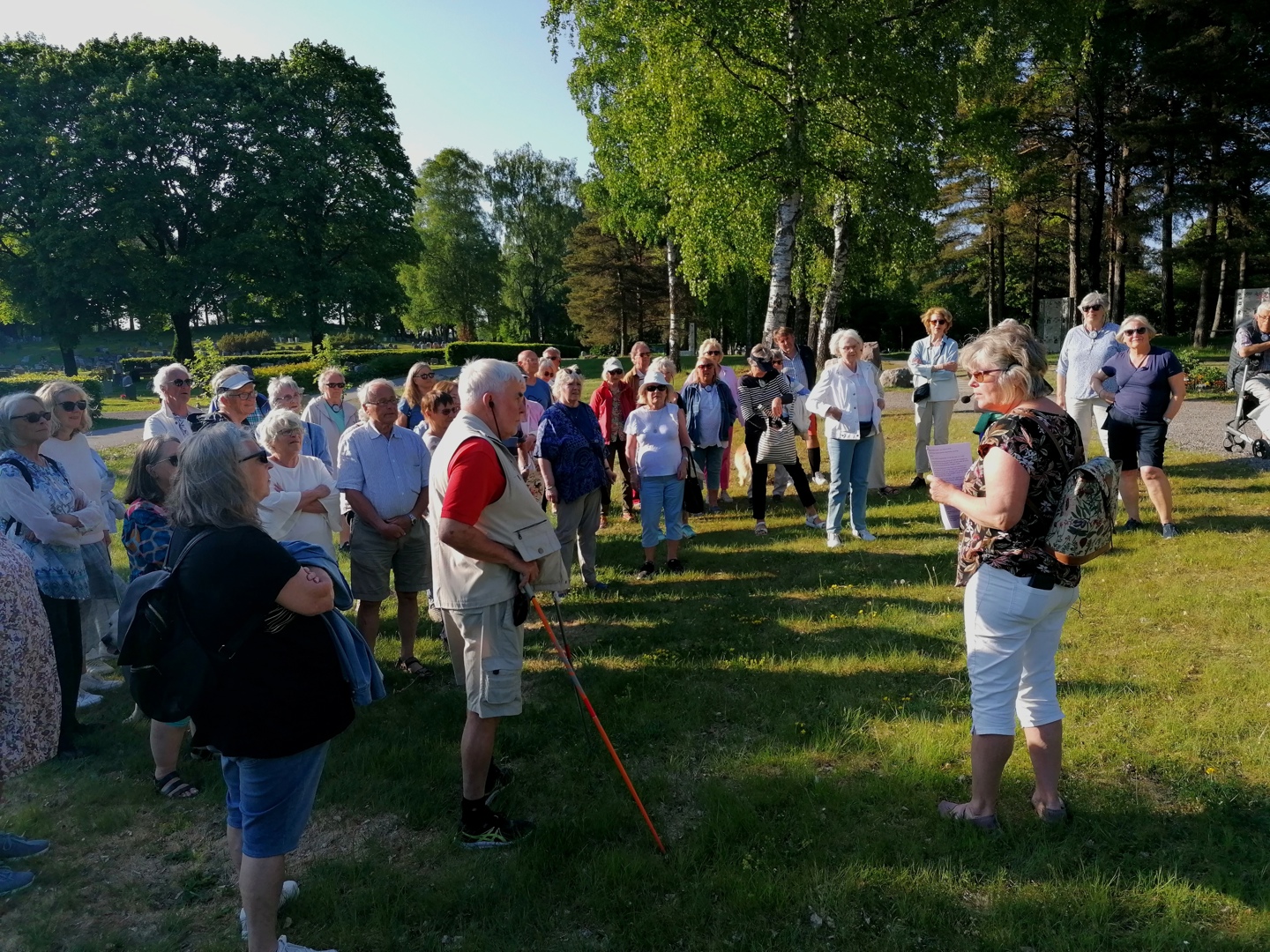 Spennende omvisning på Grefsen Kirkegård